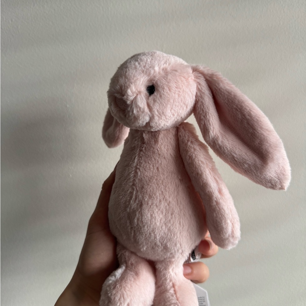 Jellycat Bashful Blush Bunny Small Authentic NWT - Picture 3 of 5